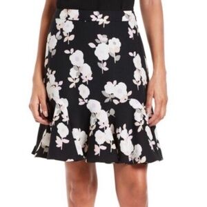 Kate Spade New York Posy Floral Flounce Skirt Size 0